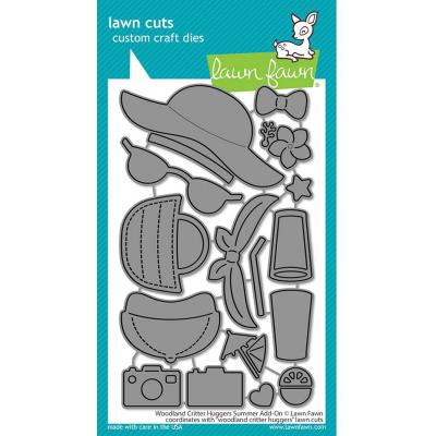 Lawn Fawn Lawn Cuts - Woodland Critter Huggers Add-On: Summer